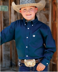 Cinch® Boys' Classic Solid LS Shirt