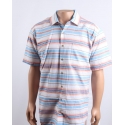 Rough Stock® by Panhandle Slim Men's SS Horizontal Stripe Shirt