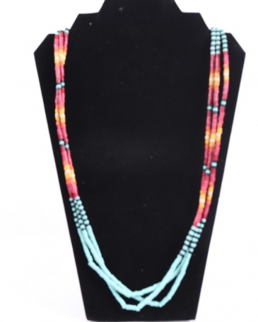 WYO-Horse Jewelry® Ladies' Long Seed Bead Necklace Set
