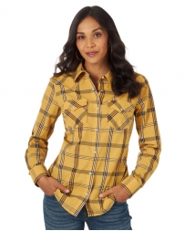 Wrangler® Ladies' Western Plaid Snap Shirt
