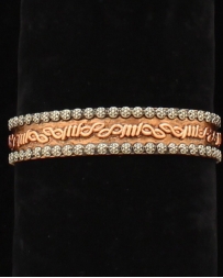 Silver Strike® Men's Copper/Silver Bracelet