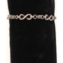 Silver Strike® Men's Infinity Chain Bracelet
