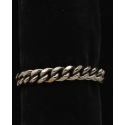 Silver Strike® Men's Antiqued Silver Chain Link Bracelet