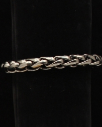 Silver Strike® Men's Braided Link Bracelet