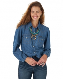 Wrangler Retro® Ladies' Vintage Denim Poet Shirt