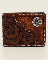 3D Belt Company® Men's Cross Concho Bifold Wallet