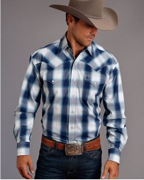 Stetson® Men's Plaid Western Shirt