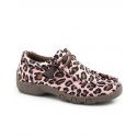 Roper® Girls' Canvas Pink Leopard Shoe