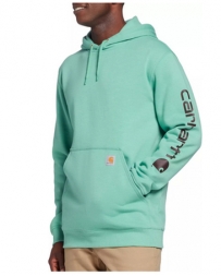 Carhartt® Men's Midweight Sleeve Logo Hoodie