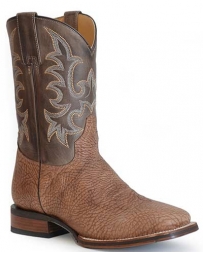 Stetson® Men's Oiled Cognac Bison Sq Toe