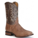 Stetson® Men's Oiled Cognac Bison Sq Toe