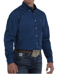 Cinch® Men's Modern Fit Solid LS Blue