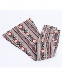 Rock and Roll Cowgirl® Girls' Aztec Stripe BB Flare