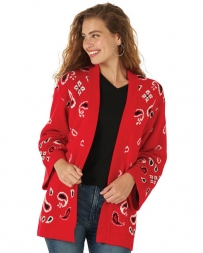 Wrangler Retro® Ladies' Belted Wrap Cardigan