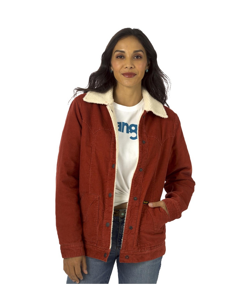 Wrangler Retro® Ladies' Sherpa Lined Barn Jacket - Fort Brands