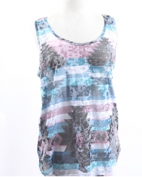 Ladies' Aztec Sleeveless Top