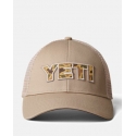 Yeti® Men's Logo Trucker Camo Cap