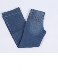 Wrangler® Girls' Medium Wash Trouser Jean