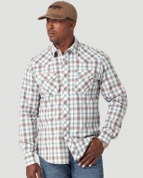 Wrangler Retro® Men's LS Snap Plaid Shirt