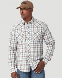 Wrangler Retro® Men's LS Snap Plaid Shirt