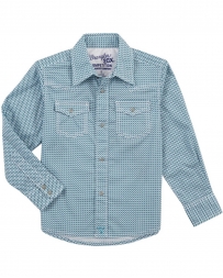 Wrangler® 20X® Boys' AC LS Snap Shirt