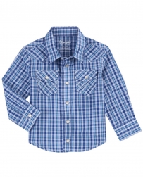 Wrangler® Boys' Inf/Toddler Long Sleeve Plaid