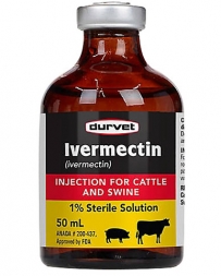 RJ Matthews Company® Ivermectin 1% Injectable 50ml