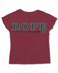 Hooey® Girls' Rope Like A Girl Tee