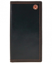 Hooey® Men's Smooth Black Rodeo Wallet