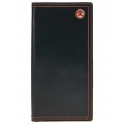 Hooey® Men's Smooth Black Rodeo Wallet