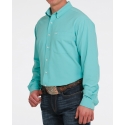 Cinch® Men's Arenaflex LS Turquoise Shirt