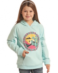 Rock and Roll Cowgirl® Girls' Desert Scene Hoodie