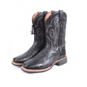 Dan Post® Men's Smooth Ostrich Black Boots