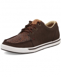 Twisted X® Ladies' Kicks Tooled Brown