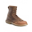 Double-H Boots® Men's Brown Raid 8" U Toe Lacer Comp