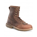 Double-H Boots® Men's Brown Raid 8" U Toe Lacer