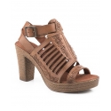 Roper® Ladies' Mika III Tooled Strap Sandal