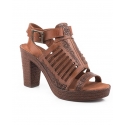 Roper® Ladies' Mika III Tooled Strap Sandal