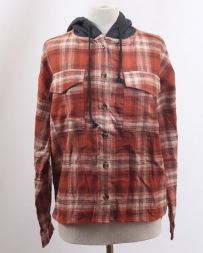 Ladies' Hooded Flannel Top