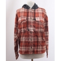 Ladies' Hooded Flannel Top