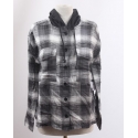 Ladies' Hooded Flannel Top