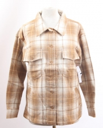 Ladies' Dash Plaid Shacket W/Pockets