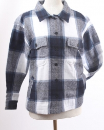 Ladies' Dash Plaid Shacket W/Pockets