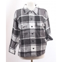 Ladies' Dash Plaid Shacket W/Pockets