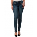 Grace in LA Ladies' Embelished Pocket Edge Skinny