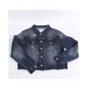 Grace in LA Ladies' Raw Edge Denim Jacket