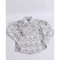 Cowgirl Hardware® Girls' Vine Floral LS Snap Shirt