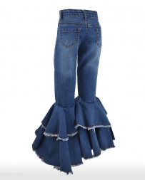 Cowgirl Hardware® Girls' Double Ruffle Super Flare