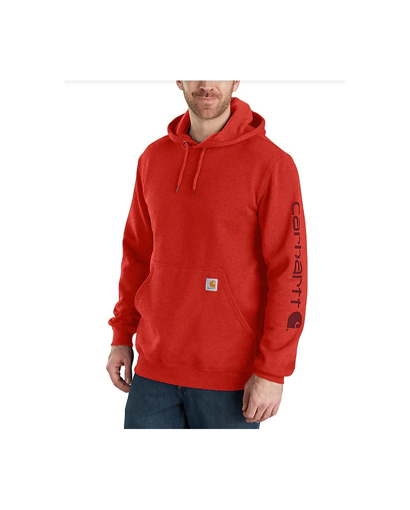 Sleeve sales logo hoodie