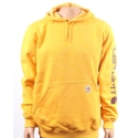 Carhartt® Men's Midweight Sleeve Logo Hoodie